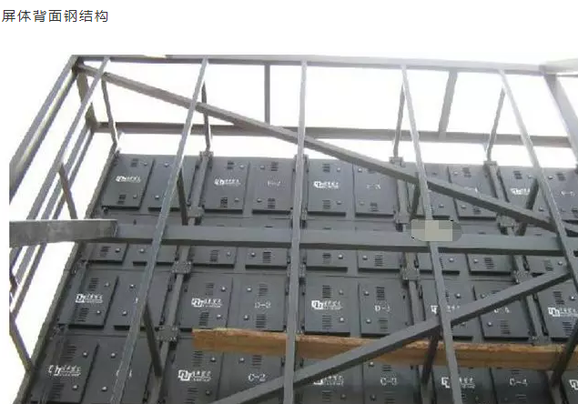 贵州led显示屏浅析户外LED显示屏安装方法